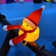 thumbnail image 3 of Juguete de pato navideño BuyWeek pato amarillo navideño con adornos para el tablero de instrumentos, 3 of 8