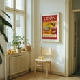 thumbnail image 6 of Udon poster - Typography Vintage Poster Japanese Food Ramen Sushi Oak Framed Wall Art Print 20 x 30 inches, 6 of 15