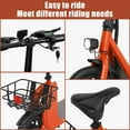 thumbnail image 5 of 450W 36V Folding Sports Electric Scooters Bike E-Scooter with Seat Ebike Biycle Moped for Adult Commuter, Red, 5 of 9