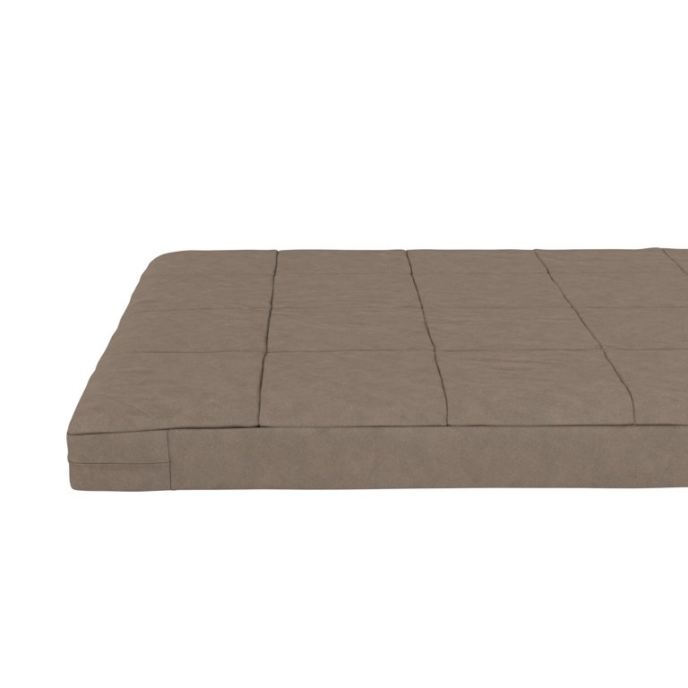 Annique 6 Memory Foam Full Size Futon Mattress Latitude Run Color: Tan