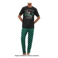 thumbnail image 4 of Pijama Demon Slayer para Hombre, Cuello Redondo Manga Corta con Pantalon Negro Talla EG, 4 of 4