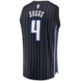 thumbnail image 3 of Youth Fanatics Jalen Suggs Black Orlando Magic Fast Break Replica Jersey - Icon Edition, 3 of 3