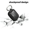 thumbnail image 2 of ELEHOLD AirPods Case Designed for Apple Airpods Pro 2 2022 Carbon Fiber Texture Full Body Protection with Carabiner Rugged Washable Case For Airpods Pro 2 2022,Blue, 2 of 8