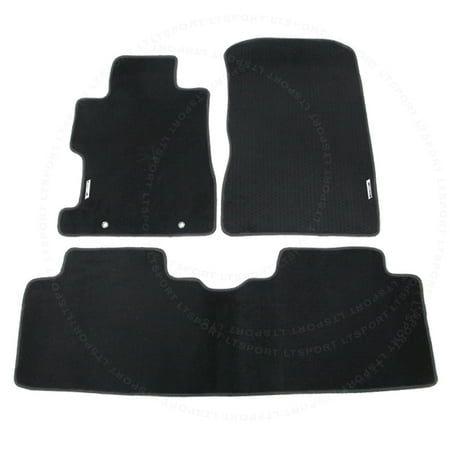 Fit 06 11 Honda Civic Coupe Custom Fit Premium Nylon Black Floor