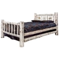 thumbnail image 3 of Montana Woodworks MWFBVLZBRONC Montana Full Bed with Laser Engraved Bronc Design, Clear Lacquer, 3 of 4