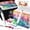 80 Colors-White Barrel, variant on AenArt Alcohol Markers, 80 Color Dual Tip Art Drawing Markers, Artist Pens with Organizing Case for Adult Drawing Coloring Sketching（White Barrel）