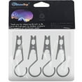thumbnail image 5 of MRLESS 4Pcs Curtain Clips with S Hooks for String Lights and Decor, 5 of 6