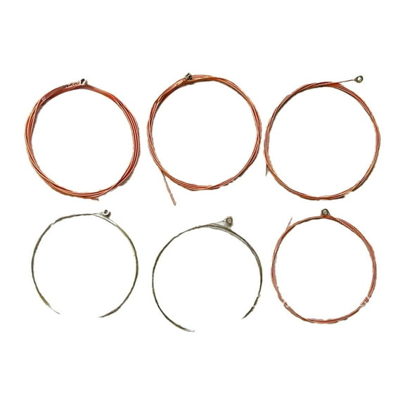 BESTSKY 6Pcs Guitar Strings - Premium Acoustic Guitar Strings for Crisp Tone & Durability