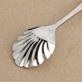 thumbnail image 7 of Clearance! Eguiwyn Cooking Serving Stirring Coffee Sugar Spoon Mixing Dessert Spoon Sugar Spoons Shovel Seasoning Tea Spoon Dessert Teaspoons Cake Spoon, 7 of 7