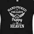 thumbnail image 4 of Inktastic Handpicked for Earth by My Pappy in Heaven with Angel Wings Boys or Girls Toddler T-Shirt, 4 of 5