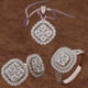 thumbnail image 2 of Cadena Pendiente Pieza Tres Clavícula Set Joyería Set Collar Colgante 3pc Joyería Sets, 2 of 2