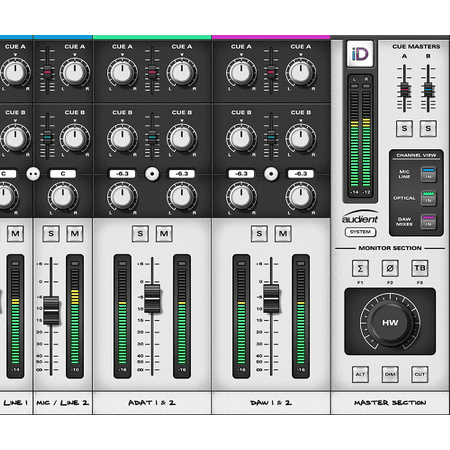 Audient - USB Audio Interface - Black/Silver