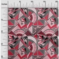 thumbnail image 1 of oneOone Viscose Jersey Bright Red Fabric Triangle & Art Geometric Sewing Craft Projects Fabric Prints By Yard 60 Inch Wide, 1 of 5