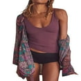thumbnail image 2 of Women Spaghetti Strap Camisole Solid Color U-Neck Sleeveless Sling Tank Tops Basic Tops, 2 of 4