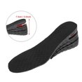 thumbnail image 3 of Four Layers Adjustable Height Increase Insoles Unisex PU Heel Lift Height Taller Insoles 04, 3 of 5