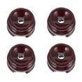 thumbnail image 1 of KAKOWELY 4Pcs Crystal Ball Display Stand Wooden Base Sphere Base Tray Accessory Decor,1.42X"X1.42"X0.79", 1 of 5