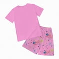 thumbnail image 5 of HCNTES Toddler Baby Boy Newborn Infant Girl Independence Day Clothes Short Sleeve Pullover shirt Tops And Short Set Soft Unisex Summer Loungewear Outfits Set(F02-White,11-12 Years), 5 of 7