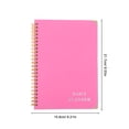 thumbnail image 2 of TABLETREANDS Cuaderno De Espiral Rosa Con Para Oficina Estudiantes Y Uso Diario, 2 of 6