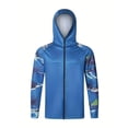 thumbnail image 4 of Nueva ropa de pesca para hombres, ligera, suave, con protección solar, camisetas anti-UV, 4 of 5