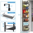 thumbnail image 3 of Organizador de despensa para colocar sobre la puerta VyGrow de 8 niveles con cesta ajustable, 3 of 6
