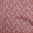 thumbnail image 1 of oneOone Polyester Spandex Red Fabric Fruits Craft Projects Decor Fabric Printed By The Yard 56 Inch Wide, 1 of 4