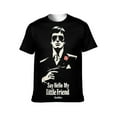 thumbnail image 3 of Scarface T-Shirts for Men, Casual Crew Neck Tee Shirts, Unisex Short Sleeve Tops, S-3XL, 3 of 7