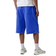 thumbnail image 5 of Men's Baggy Sweat Shorts 2026 Fleece Cotton Y2k Shorts Casual Under Knee Shorts Raw Hem Gym Shorts with Pockets Royal Blue XL, 5 of 6