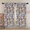 thumbnail image 5 of Blackout Kids Curtains,Baseball Items Pattern Childrens Insulated Curtains Set Of 2,Bedroom Essentials,Toddler Room Decor 52"x63", 5 of 5