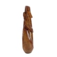 thumbnail image 6 of DecMode Modern 31 x 14 inch brown polystone abstract loop sculpture, 6 of 8