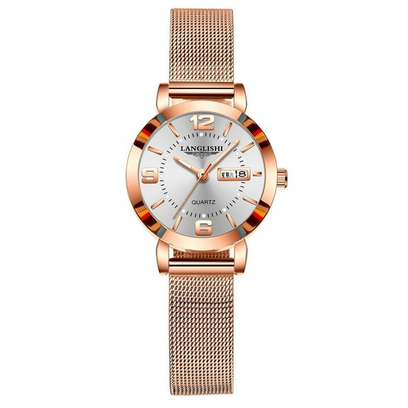 LLS Luxury Fashion Woman Bracelet Watch Women Casual Waterproof Quartz Ladies Dress Watches Gift Lover Clock relogio feminino