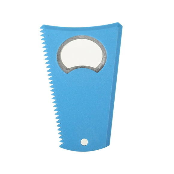 Soidarity Peine para tabla de surf, chatarra de cera, tablero de aleación de plástico, removedor de autoensamblaje, herramientas de limpieza, artículos Deportes acuáticos Azul Soidarity OD030449-02B