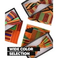 thumbnail image 2 of Vittorio Farina Kente Bow Tie & Pocket Square, 2 of 50