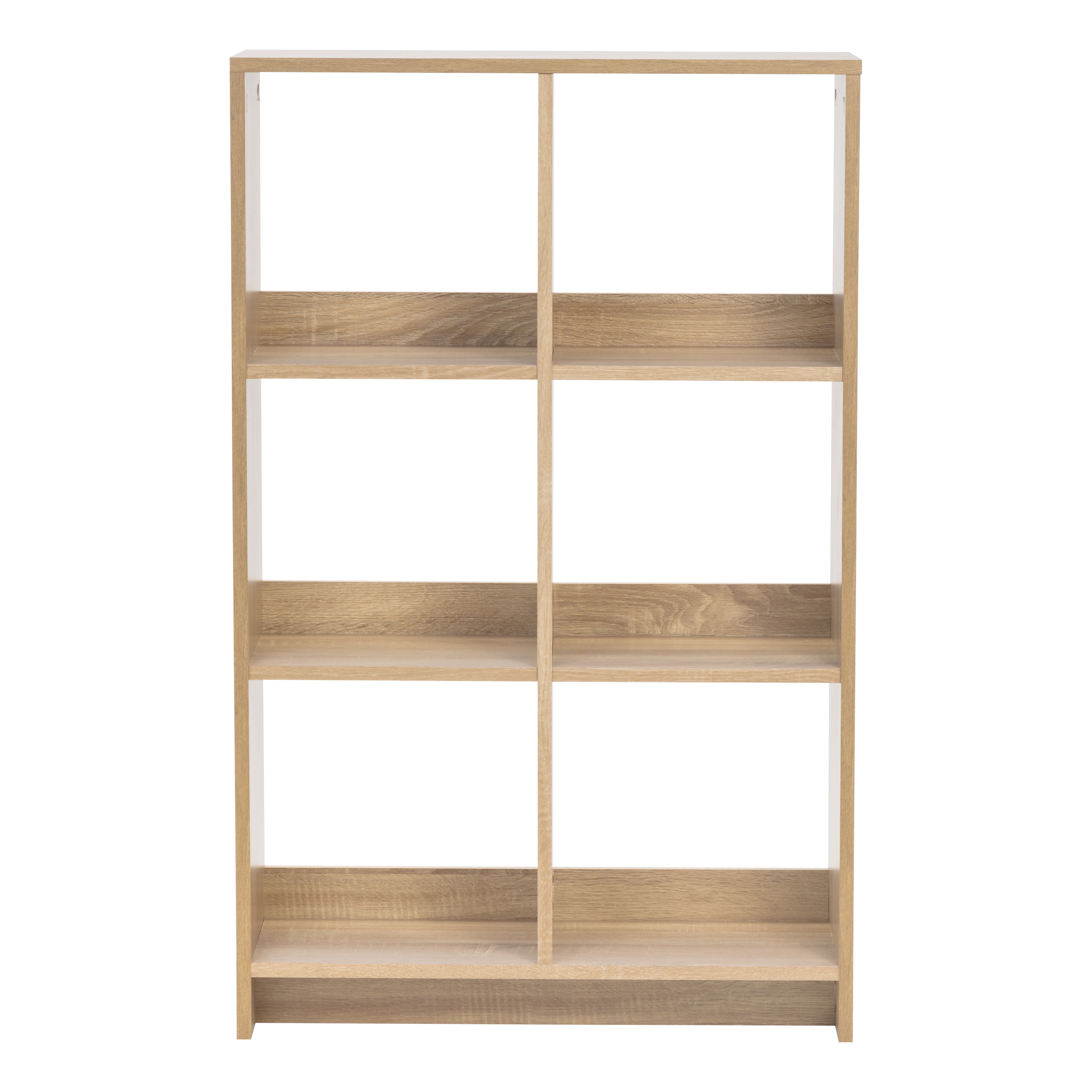 IRIS 6 Cube Light Brown Heavy-Duty Organizer