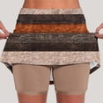 thumbnail image 1 of TaTaai Women High Waist Printed Yoga Shorts Skinny Jogger Skort with Pockets Polyester Soft Stretchy Breathable Summer Daily Casual Outdoor Wear Gift, 1 of 5