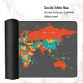 thumbnail image 5 of Desk Pad, World Map Gaming Mouse Pad,Computer Desk Mat Keyboard with Non Slip Base for Home Office,Extended Large Size 31.5" X 15.7", 5 of 6