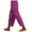 Hot Pink, variant on Womens Striped Linen Pants Summer Casual Side Button Drawstring Pants Lightweight Boho Beach Pants Comfy Work Pants Grey L