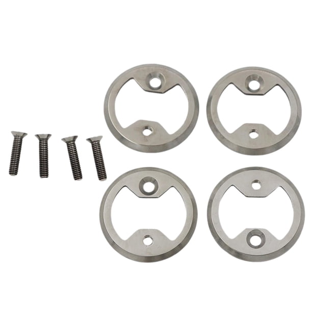 4 piezas de placa de Pedal de bicicleta Zulema accesorios de bucles piezas de reparación