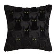 thumbnail image 1 of Covers Throw Cushion Polyester Fabric 3D Textured Halloween Theme Hidden Zipper for Sofa Bedroom Living Room Home Housewarming 18x18 Inch, 1 of 3