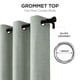 thumbnail image 5 of Cortinas opacas Joydeco Burg 100% opacas de 132 x 183 cm de ancho, 5 of 9