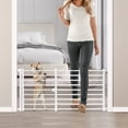 thumbnail image 1 of Puerta interior para perros Malier, 26 — 41 cm, extra ancha, completamente metálica, con puerta, 1 of 6