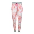 thumbnail image 2 of Pillow Talk Women's Jogger Pajama Pants Set with Pockets-Tie Dye and Stars- Small, 2 of 7