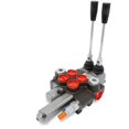 thumbnail image 4 of Valve de Commande Hydraulique Directionnelle Monobloc, 2 Bobines avec Cliquet Flottant Simple, 11 GPM, 4 of 4