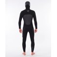 thumbnail image 2 of Rip Curl FlashBomb Chest Zip 5/4 Hooded Wetsuit - Men's, 2 of 4