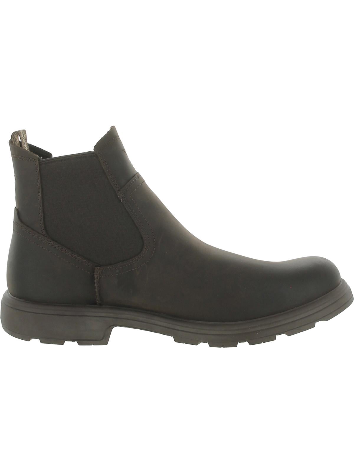 Men\'s UGG Bolden Gray Leather Pull On Chelsea Boots UGG® Chelsea Lug Leather for Men | UGG® main image 2