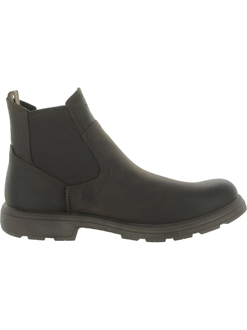 UGG Mens Leather Chelsea Boots, Pull On Ankle Style, Mixed  display picture 2