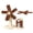 Coffee, variant on POYOGA Multipurpose Windmill Coaster For Cups Plates And Pot Home Use