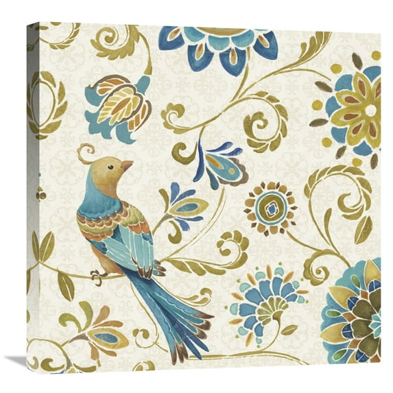 Global Gallery's 'Love Tales II' by Daphne Brissonnet Stretched Canvas Wall Art