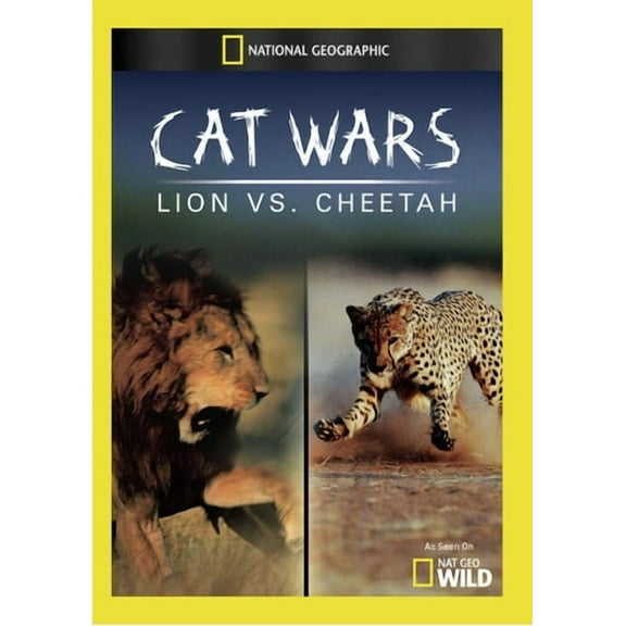 Cat Wars: Lion Vs. Cheetah (DVD), National Geographic, Documentary