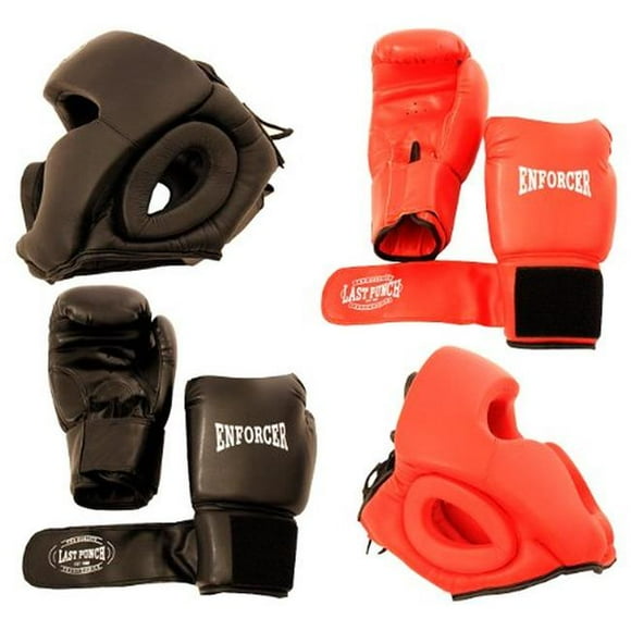 Shelter S103 Pro Boxing Gloves & Pro Head Gears - Set of 2
