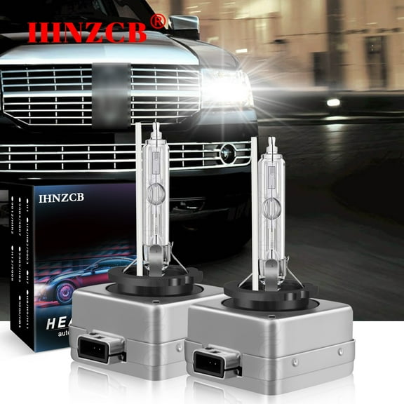 IHNZCB 6000K White Front HID D3S Xenon Headlight Bulbs for Lincoln Navigator 2007-2017 Set 2 US Stock
